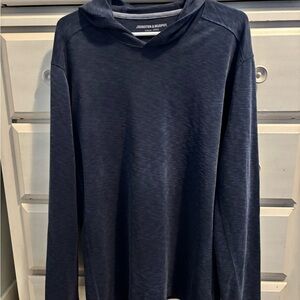 Johnston & Murphy Blue Hoodie